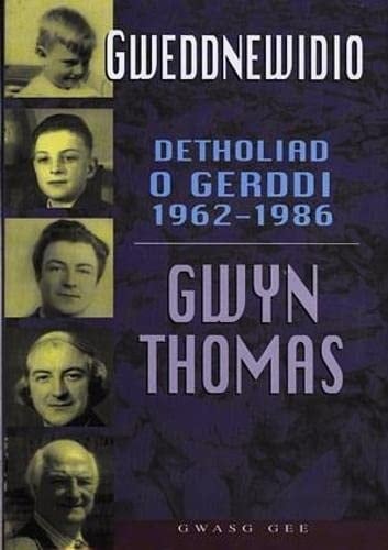 Gweddnewidio detholiad o gerddi, 1962-1986