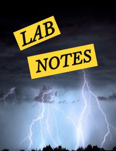 Lab Notes: Look-alike Gale Boetticher's Lab Notes Notebook from Breaking Bad | Great for students! | 8.5" x 11"