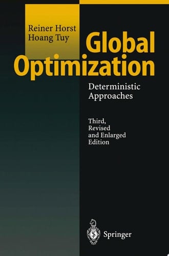Global Optimization Deterministic Approaches