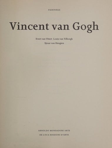Drawings. Vincent Van Gogh 1853/1890/1990