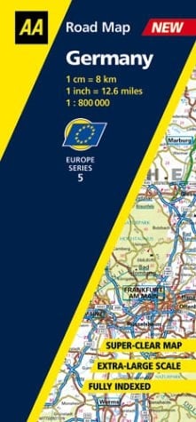 Deutschland 1 : 700 000 Citypläne, Touristische Informationen, Ortsregister Mit Postleitzahlen