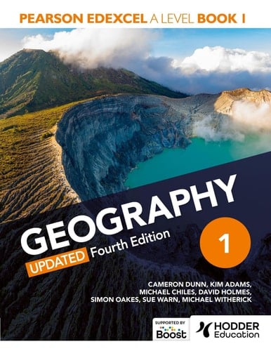 Pearson Edexcel a Level Geography Book 1 Updated Fourth Edition
