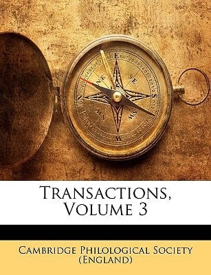 Transactions, Volume 3