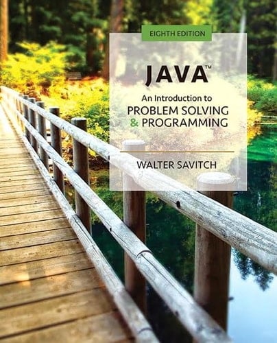 Java An Introduction to Problem Solving & Programming