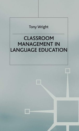 Classroom Management in Language Education