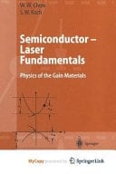 Semiconductor-Laser Fundamentals Physics of the Gain Materials