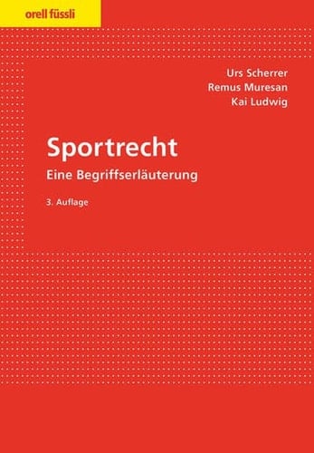 Sportrecht eine Begriffserläuterung