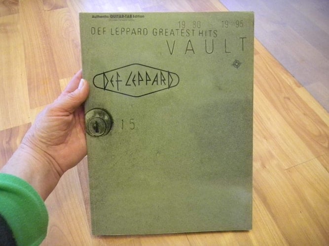Vault -- Def Leppard Greatest Hits Authentic Guitar TAB