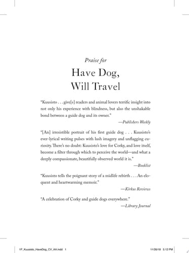 Have Dog, Will Travel