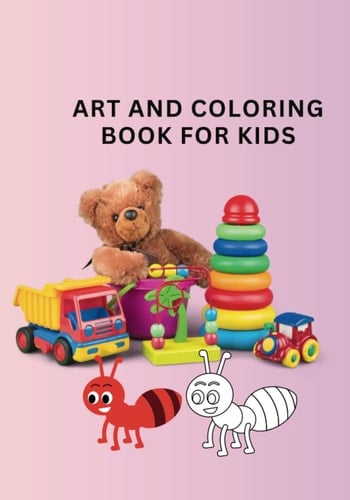 ART AND COLORING BOOK FOR KIDS