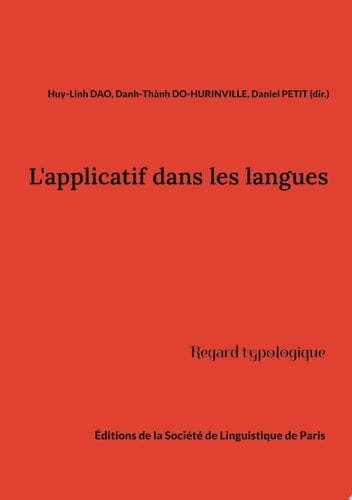 L'applicatif dans les langues Regard typologique