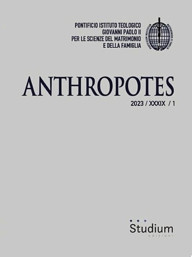 Anthropotes 2023 / XXXIX / 1