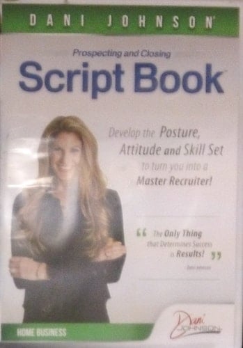 Dani Johnson Prospecting and Closing Script Book