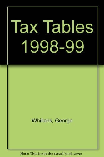 Whillans's Tax Tables, 1998-99