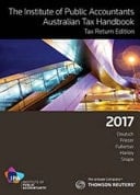 Australian Tax Handbook Tax Return Edition 2017