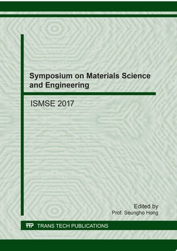 Symposium on Materials Science and Engineering
