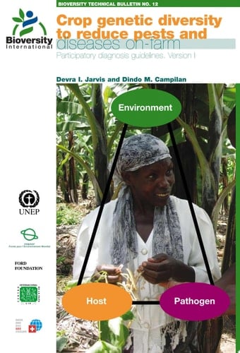 Crop genetic diversity to reduce pests and diseases on-farm : participatory diagnosis guidelines, version I