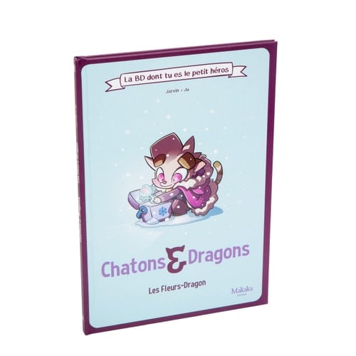 Chatons et dragons Les Fleurs-Dragon