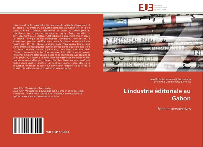L' Industrie Éditoriale Au Gabon