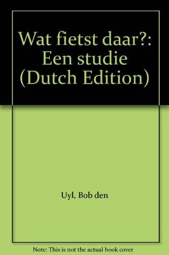 Wat fietst daar? een studie