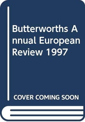 Butterworths Annual European Review 1997