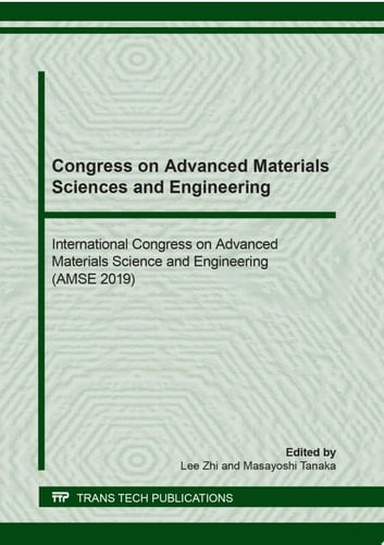 Congress on Advanced Materials Sciences and Engineering