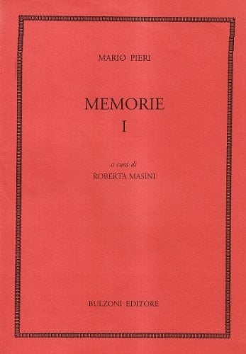 Memorie: Dicembre 1811-settembre 1818