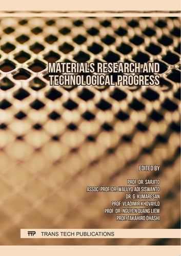 Materials Research and Technological Progress