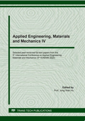 Applied Engineering, Materials and Mechanics IV
