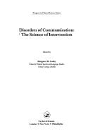 Disorders of Communication The Science of Intervention