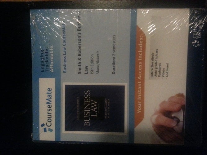 Smith & Robertson's Business Law, Access Card 15th Edition