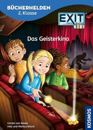 EXIT® - Das Buch, Bücherhelden 2. Klasse, Das Geisterkino Erstleser Kinder ab 7 Jahre