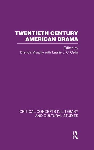 Twentieth Century American Drama: 1900-1939
