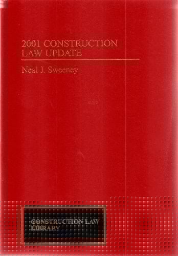 Construction Law Update 2001