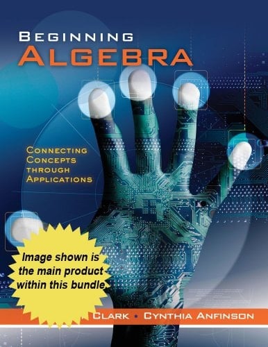 Bundle: Cengage Advantage Books: Beginning Algebra: Connecting Concepts through Applications + WebAssign Printed Access Card for Clark/Anfinson's ... Applications, 1st Edition, Single-Term