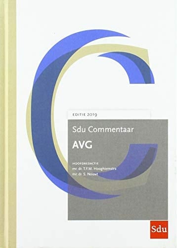 Sdu Commentaar Algemene Verordening Gegevensbescherming