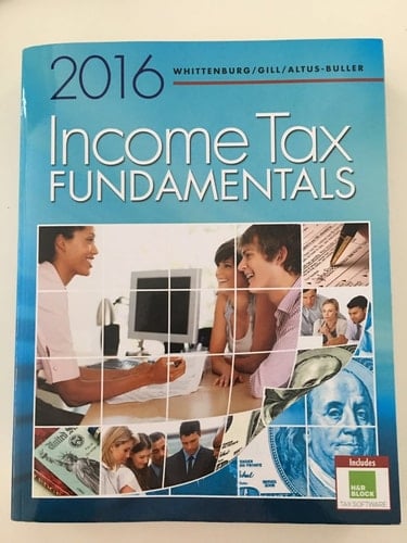 Income Tax Fundamentals 2016