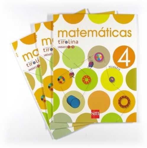 Matemáticas. 4 Primaria. Proyecto Tirolina. Trimestres