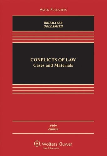 Conflict of Laws: Cases and Materials (Casebook)