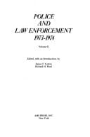 Police and Law Enforcement 1973-1974. Vol. 2