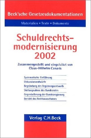 Schuldrechtsreform 2002