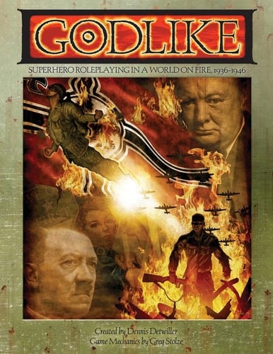 Godlike Superhero Roleplaying in a World on Fire, 1936-1946