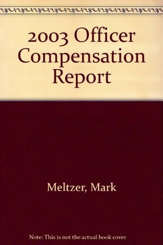 Officer Compensation Report 2003