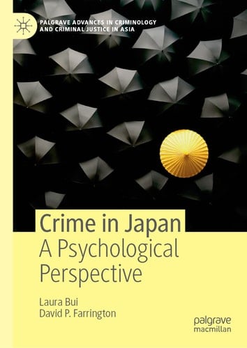 Crime in Japan A Psychological Perspective