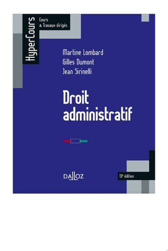 Droit administratif - 13e éd.