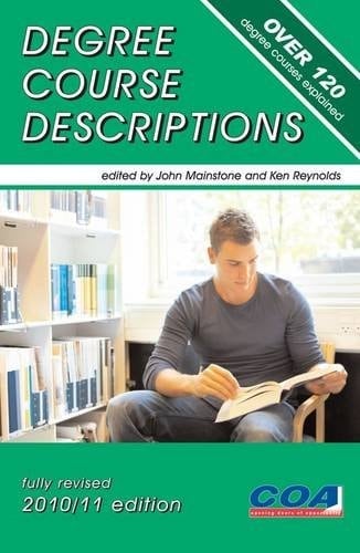 Degree course descriptions 2011