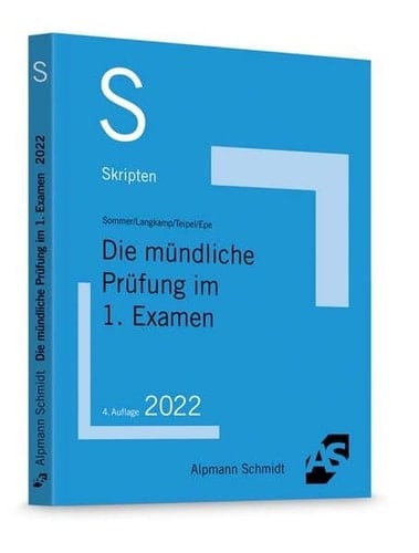 Die mündliche Prüfung im 1. Examen