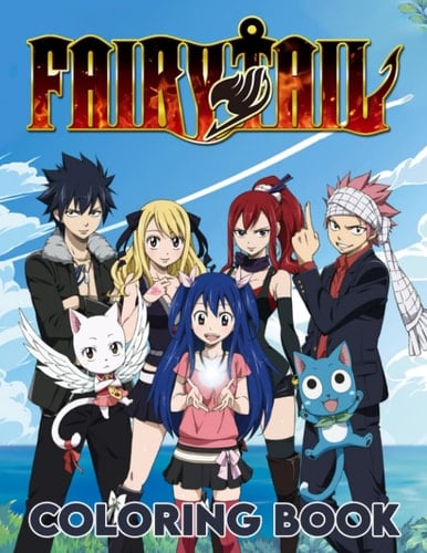Fairy Tail Coloring Book: Magical Book with Wonderful Character with Color Pages to Kids, Childs and All Ages To Drawing. Edition 2022