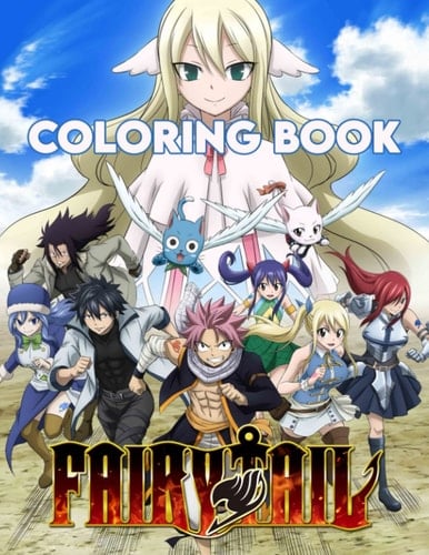 Fairy Tail Coloring Book: Color And Have Fun Together With Different Beautiful Pictures Inside! Great Gifts For Your Friends And Homies To Be Creative.Edition 2022