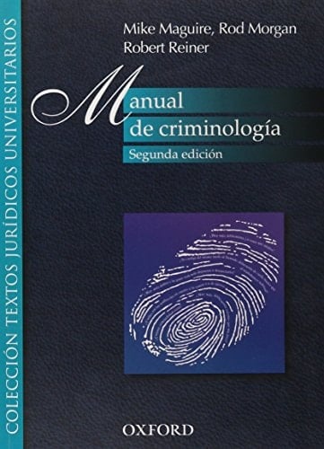 Manual de criminología